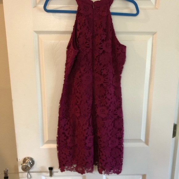 Lulus Love PoemMagenta dress size medium - Picture 4 of 16